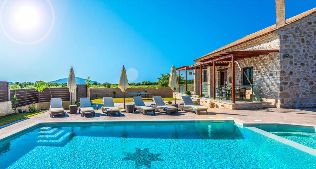 Zante Poolside Paradise - La Vite Stone Villa Kalipadhon ภายนอก รูปภาพ