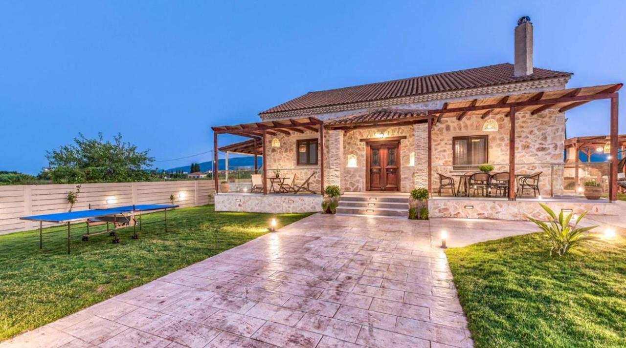 Zante Poolside Paradise - La Vite Stone Villa Kalipadhon ภายนอก รูปภาพ