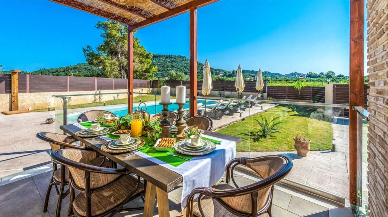 Zante Poolside Paradise - La Vite Stone Villa Kalipadhon ภายนอก รูปภาพ