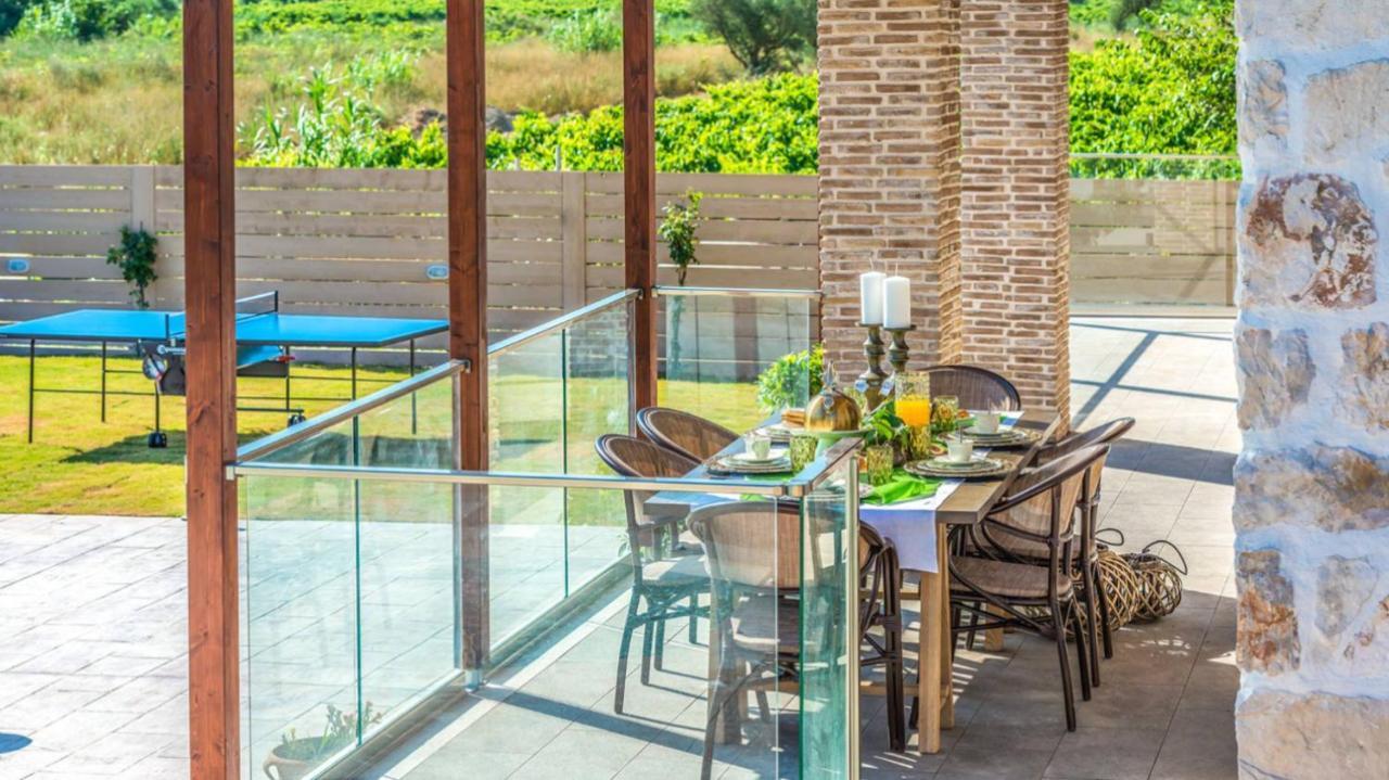 Zante Poolside Paradise - La Vite Stone Villa Kalipadhon ภายนอก รูปภาพ