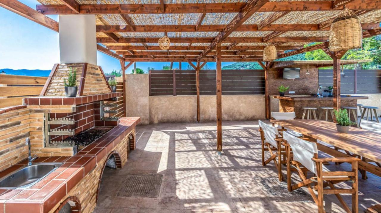 Zante Poolside Paradise - La Vite Stone Villa Kalipadhon ภายนอก รูปภาพ