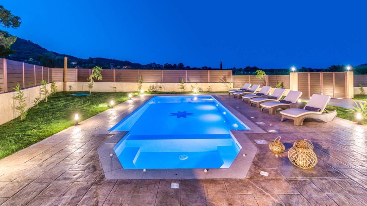 Zante Poolside Paradise - La Vite Stone Villa Kalipadhon ภายนอก รูปภาพ