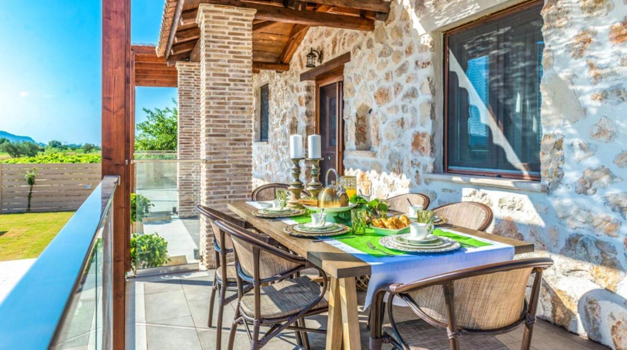 Zante Poolside Paradise - La Vite Stone Villa Kalipadhon ภายนอก รูปภาพ